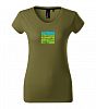 Dámské tričko myslivecké s přírodou PXT CREATIVE 154 avocado green vel. XL  - Obrázek (7)